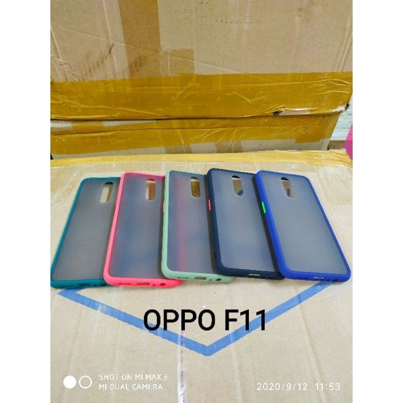 LC - Hardcase Bumper Aero my choice  Oppo Realme F11 Pro / Oppo Realme F11 / soft case Hybrid Case M