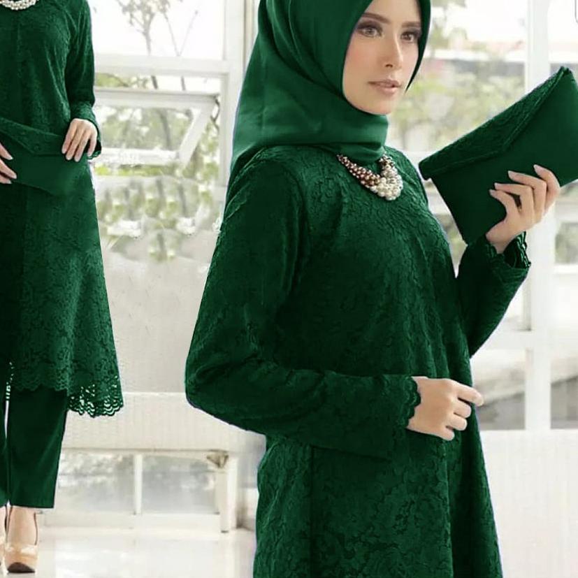 ۩ ✔ SET MERIANNE BRUKAT LD 120 / SETELAN MARIANNE JUMBO / SETELAN MUSLIM WANITA / PAKAIAN WANITA ☉