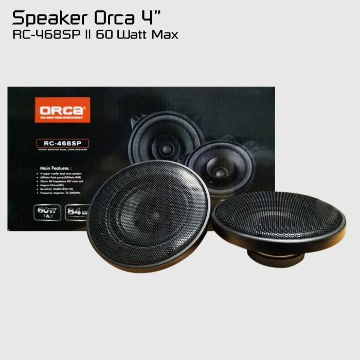 Speaker Mobil 4 inchi ORCA RC 468SP ORCA RC-468SP RC 468 SP