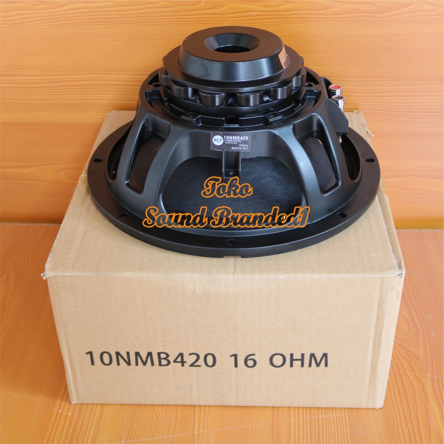 SPEAKER RCF 10NMB420 NEO KOMPONEN10 INCH 10 NMB 420 16 OHM