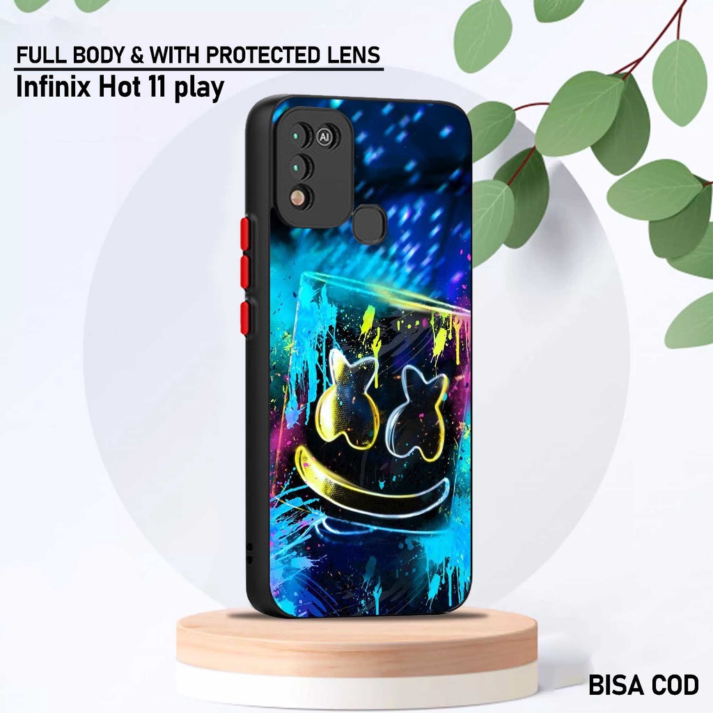 Sukses Case INFINIX HOT 11 PLAY - Softcase Dove Infinix Hot 11 Play - Silikon Hp Infinix  - Silicon 