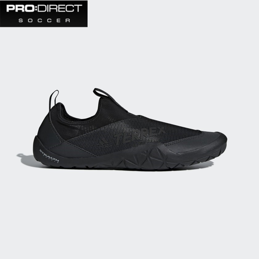 Sepatu Outdoor Original ADIDAS Terrex Climacool Jawpaw II Water Slippers - Core Black/Carbon CM7531