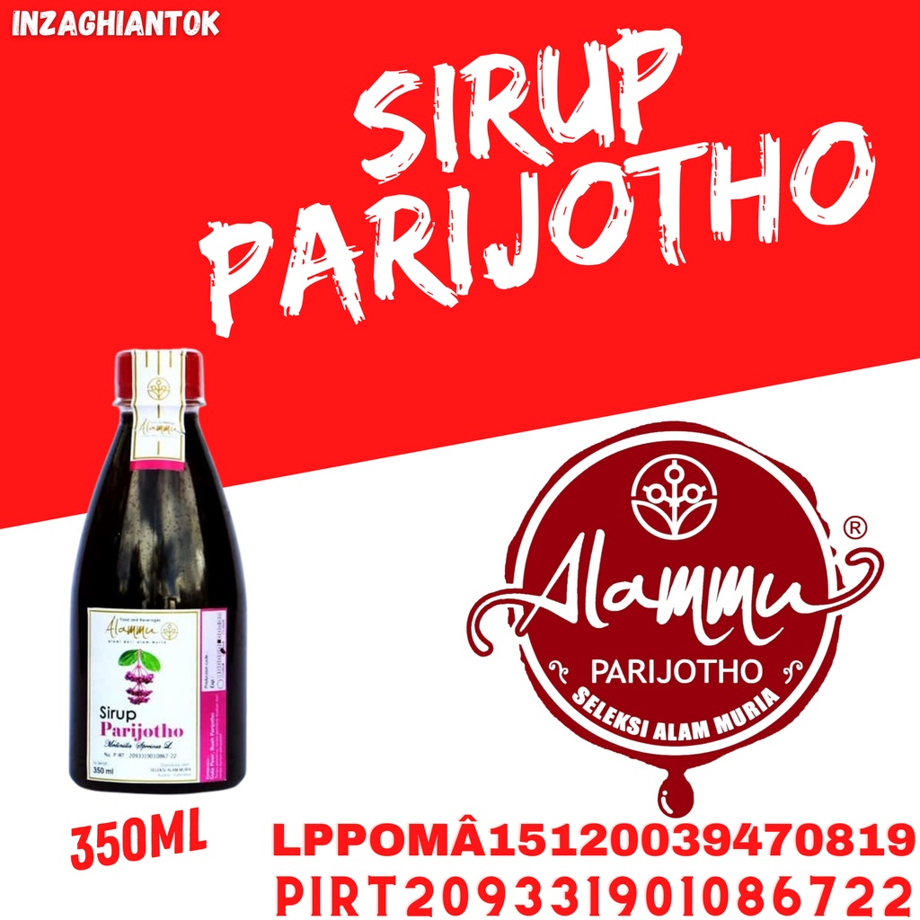 

Sirup Parijotho Parijoto Khas Muria Colo Kudus 350 ML