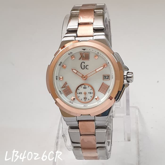 Terlaris Jam Tangan Wanita Guess Collection / GC 1102 ET Free Baterai Cadangan & Box