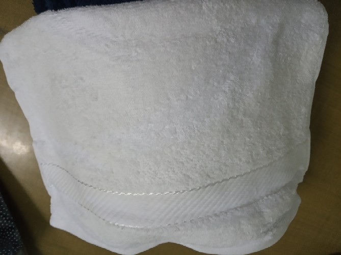 Rc Handuk Sport Chalmer Warna Putih Dan Biru Grade B No Label