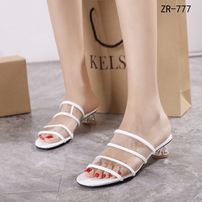 Kelsey Sandal Heels Slip On ZR777