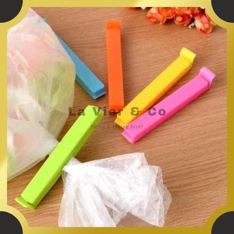 

Jepitan Kantong Plastik Makanan Sealer Food Klip Snack Penjepit