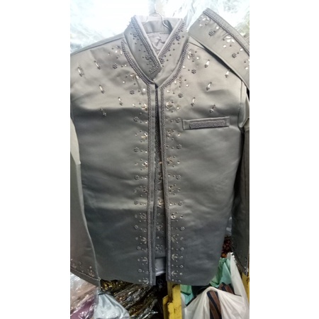 basofi silver/beskap pengantin sunda silver