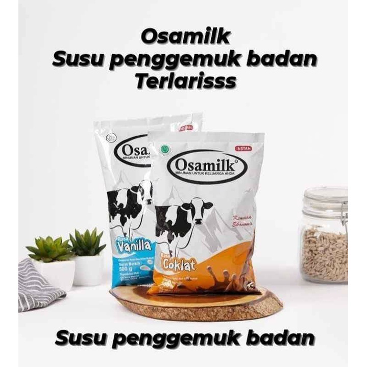 

Osamilk 500gr Susu Gemuk Penggemuk Badan Original