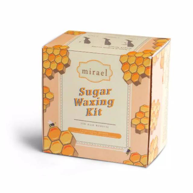 MIRAEL HONEY SUGAR WAXING KIT