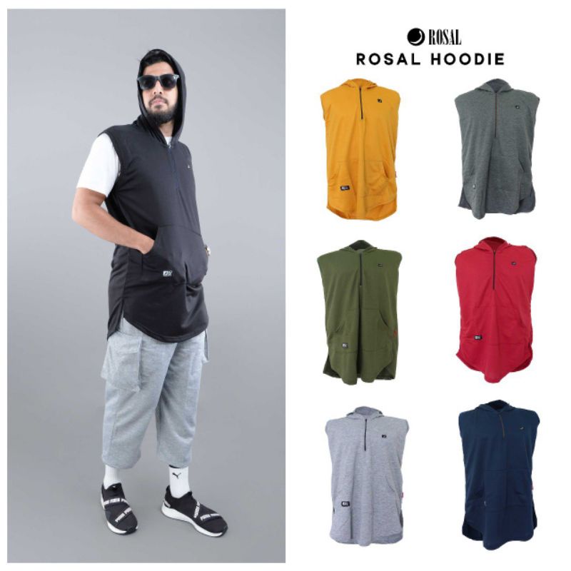 ROSAL HOODIE BAHAN KAOS BABY TERRY | ROMPI SHOLAT KUPLUK KANTONG DEPAN | ROMPI SHALAT DEWASA