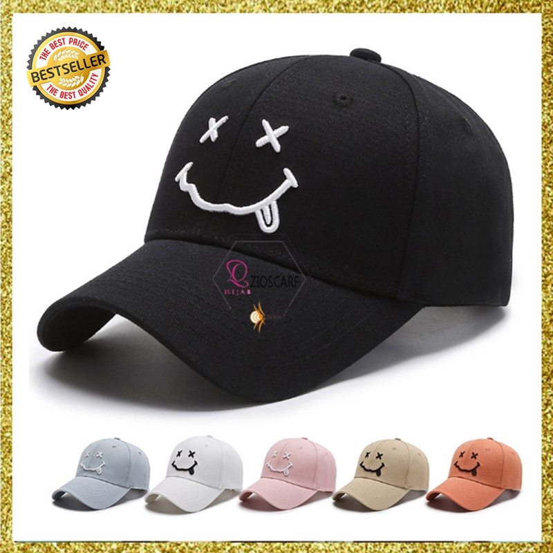 TOPI PRIA BASEBALL DISTRO EMO KOREA CAPS KATUN IMPORT PREMIUM TRV