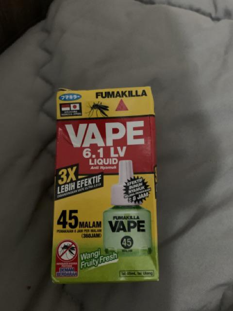 Vape Anti Nyamuk One Push Sakura Blossom 10ml