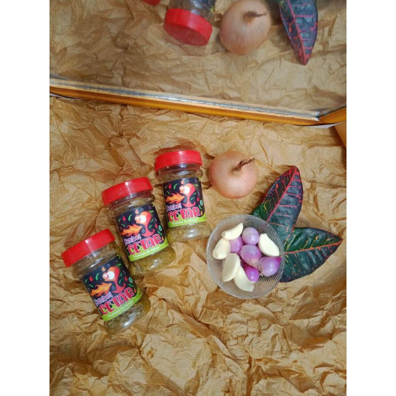 

paket hemat 7pcs sambal cetar bawang 150gr