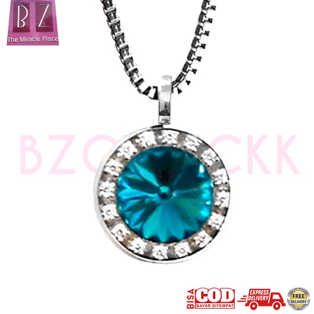 Kalung Kesehatan Anti Radiasi | KK Liforce KKL Emerald Crystal | Energi Skalar Lancarkan Peredaran D