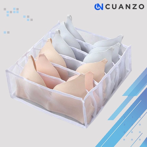 Kotak Sekat Pakaian Closet Organizer Storage Box / Rak Box Kotak Sekat Penyekat Pembatas Penyimpanan Pakaian Celana Dalam Dalem Dalm Daleman Bra Bh Cd Kaus Kaos Kaki Pakaian Anak Bayi Plastik Laci Lemari Storage Organizer Serbaguna Anti Air Anti Debu Mura