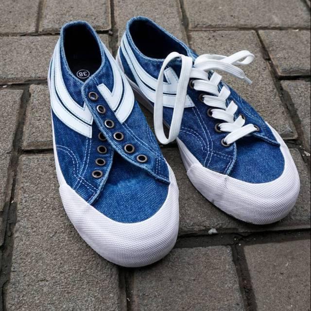 Sepatu Jhonson Galaxy Pro Lowcut (LC) Denim