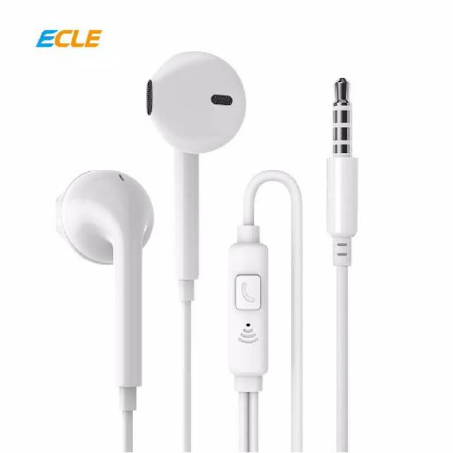 Ecle AI-0401 Earphone Headset 3.5mm Audio connectoer Original