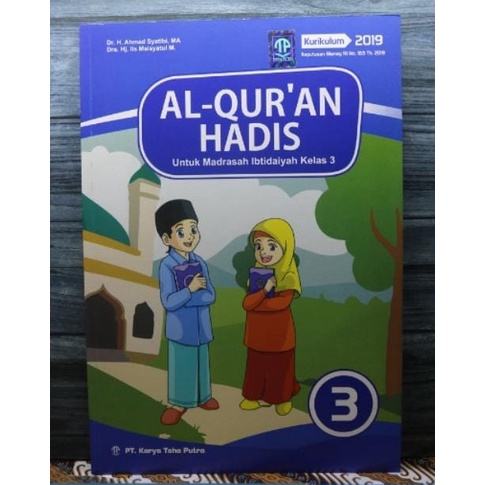 

AL QURAN HADIST Untuk MI kelas 1 KMA 183 Tahun 2019 KARYA TOHA