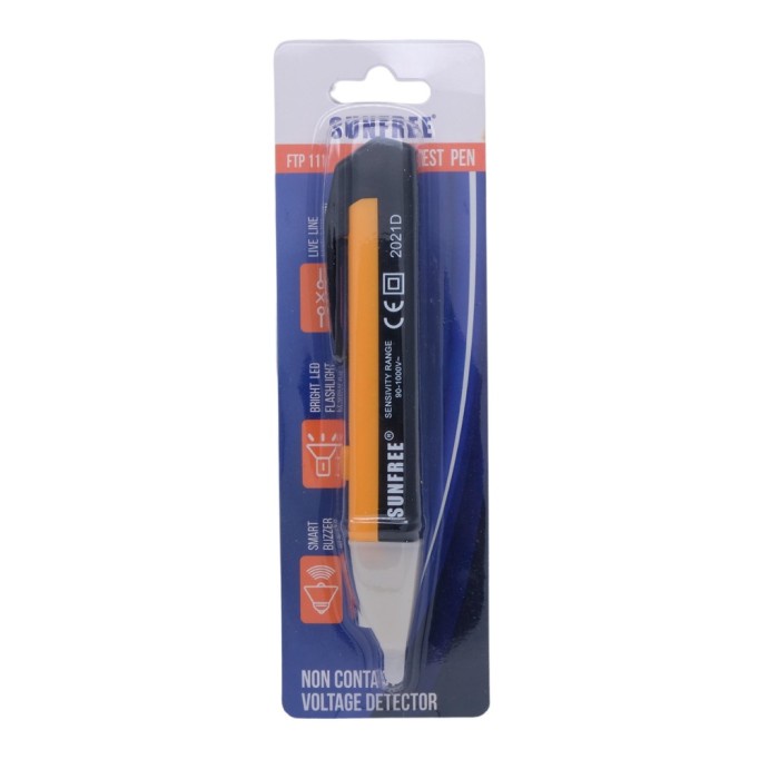 SUNFREE FTP111 Volt Test Pen Tespen Detektor Tegangan Tanpa Kontak