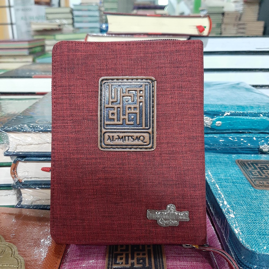 Al Quran Al Mitsaq - Al Quran Tajwid Warna A6 Resleting