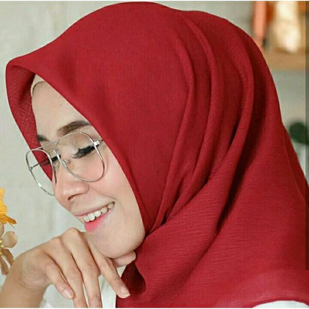 FLASHSALE JILBAB SEGIEMPAT SQUARE CORNSKIN PREMIUM 