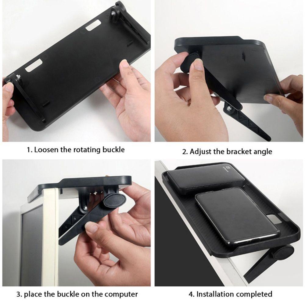 Bracket Mounting TV Atas Dekorasi Rumah Adjustable Penyimpanan Dipasang Layar Rak Atas Monitor Stand Blower Organizer Rak