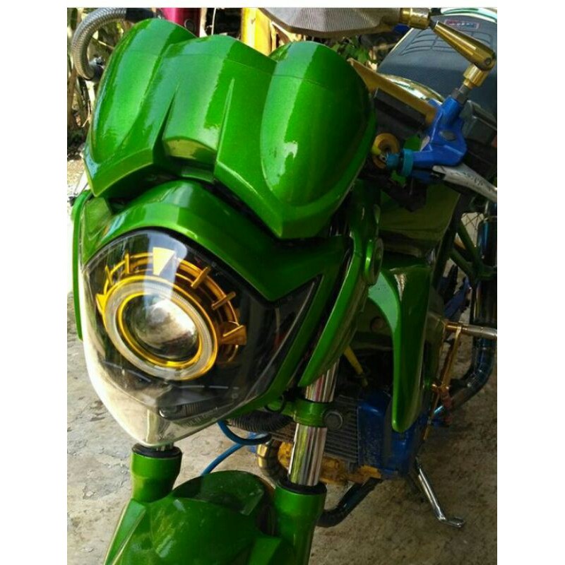 lampu projie hid old Vixion
