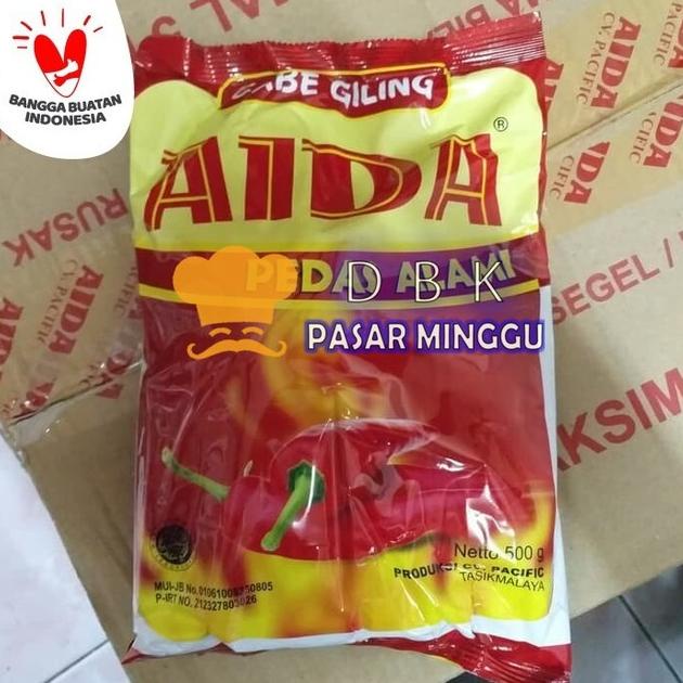 

bubuk cabe AIDA 500gr cabe giling