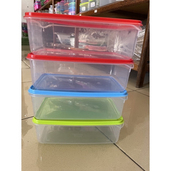 Toples plastik segi/ tempat makan plastik/ kotak serbaguna/ tepak biggy tw-sw 58