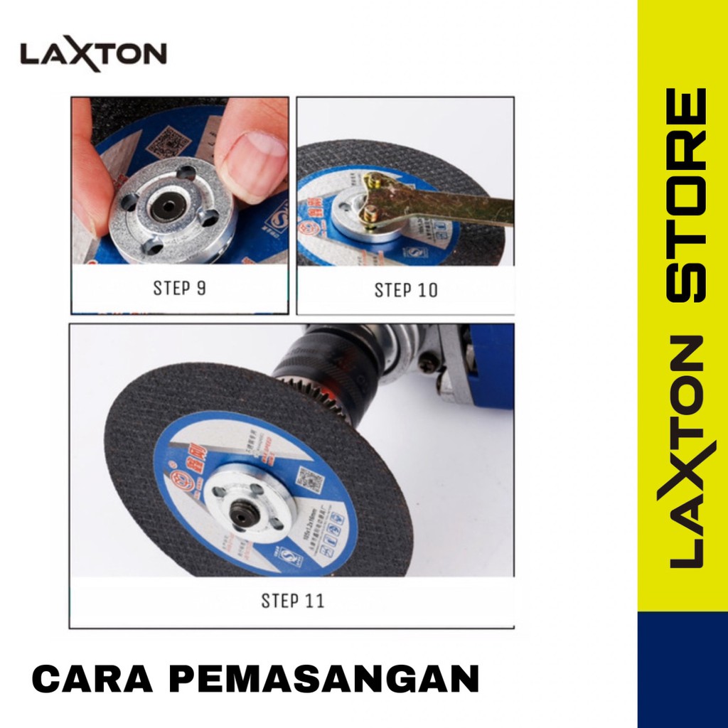 Adaptor mesin bor ke mesin gerinda (konektor/sambungan bor ke gerinda)