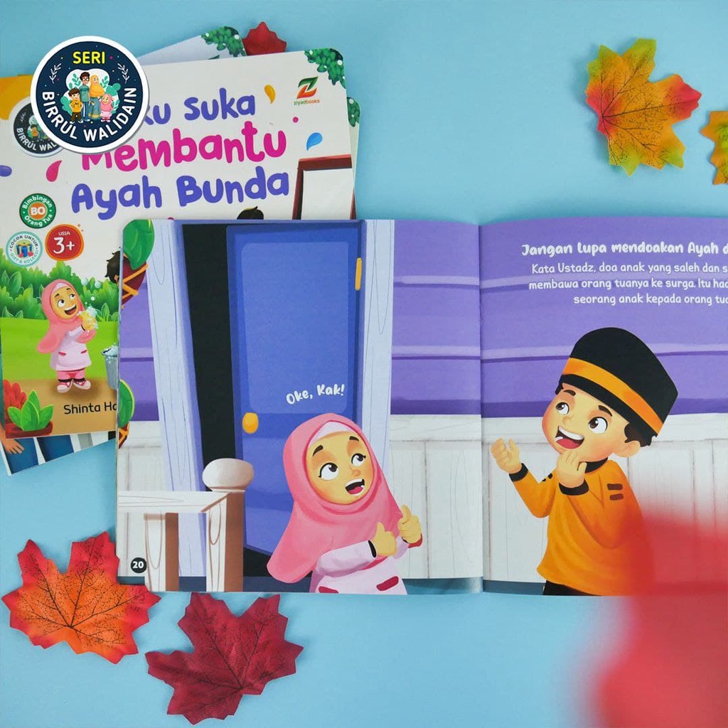 Buku Anak : Birrul Walidain (Berbakti pada Orangtua) 1 Set 4 Buku