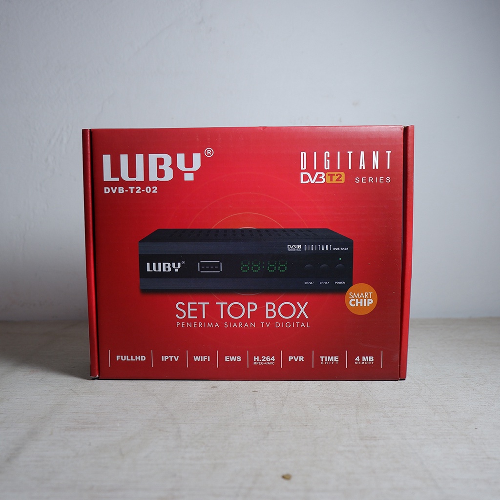 Set Top Box Murah Luby DVB-T2-02 / DVB-T2-01