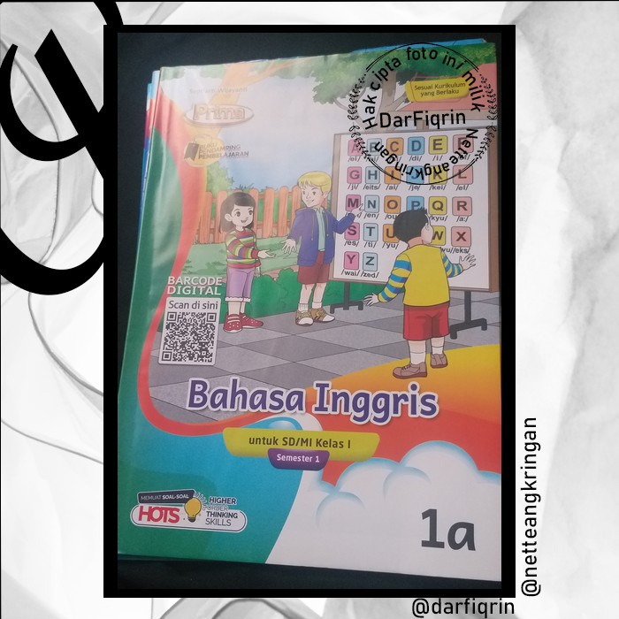 LKS Bahasa Inggris Kelas 1 2 3 4 5 6 Semester 1 SD/MI KTSP HOTS-Kartika-Septiarti