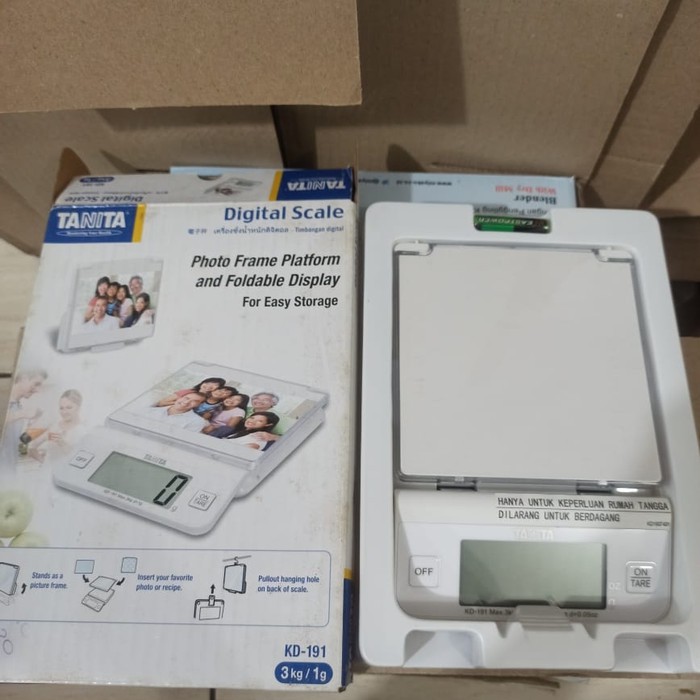 TIMBANGAN DAPUR TANITA KD 191 / KD191 DIGITAL SCALE TERMURAH ORIGINAL