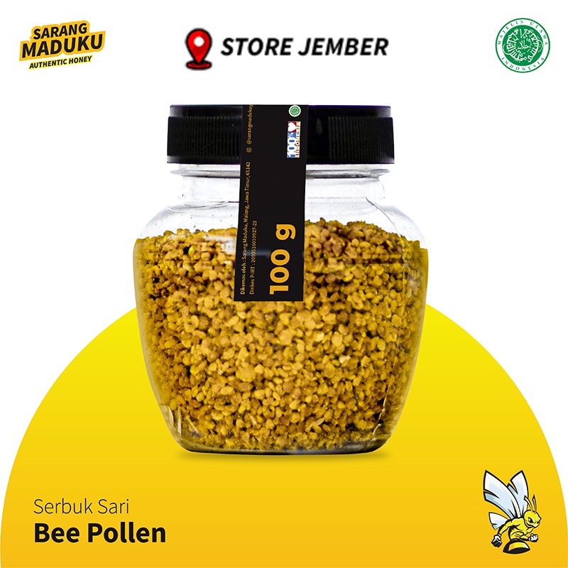 

Bee Pollen Murni Asli 100% - 100 GR