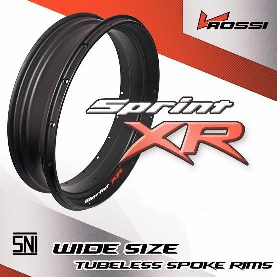 VELG ROSSI SPRINT XR 300 350 SET R17 36H SUPERMOTO CRF KLX WR no xd vr