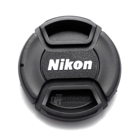 Front Cap Nikon 55mm Penutup Lensa Nikon AF 18-55mm Nikon D3400 D3500 Tutup Lens Cover