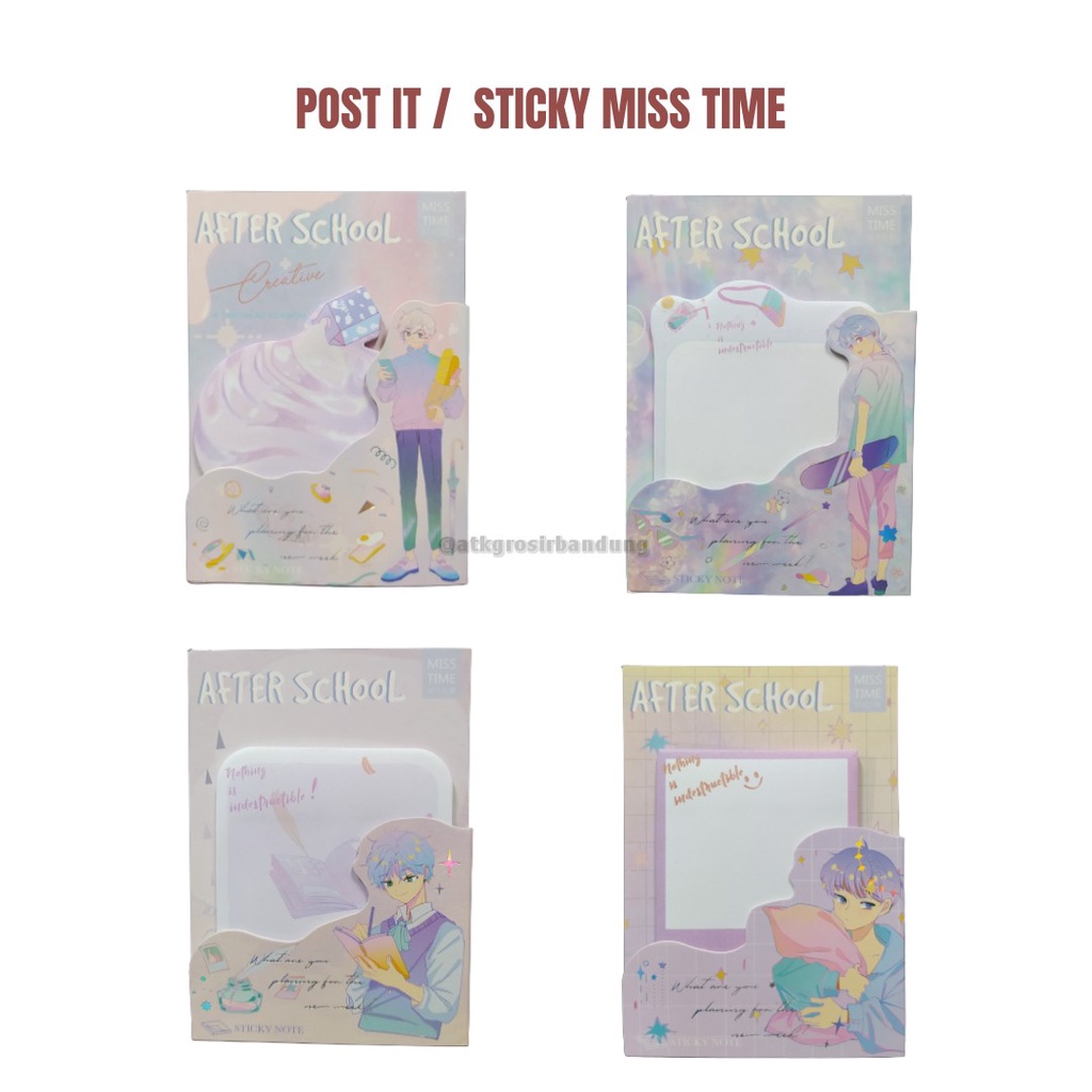 

Sticky Note / Post It Impor Notes Back To School Index Penanda Pembatas Buku AGB - Satua