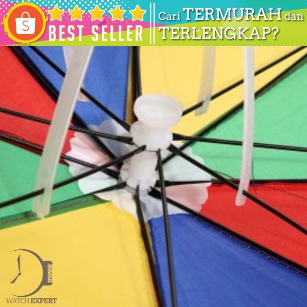 Bisa COD Topi Payung Umbrella Hat - W655N8413 Multi-Color