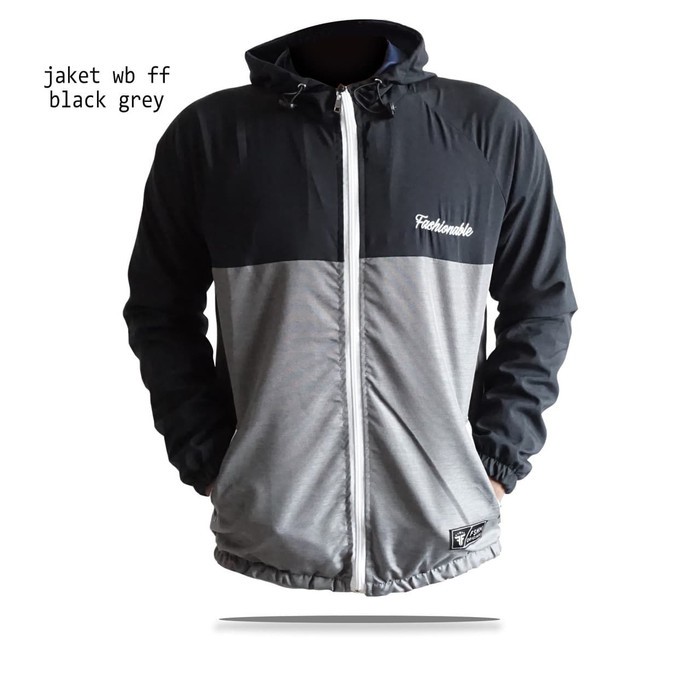 Keluaran Minggu Ini JAKET BOMBER PRIA IMPORT TERBARU, JAKET WINDBREAKER ORIGINAL FF - WB FF BL 6BCI