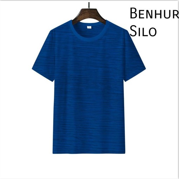 Kaospolos - Kaos polos pria Silo Dry Fit berkualitas lengan pendek atasan baju seragam olahraga
