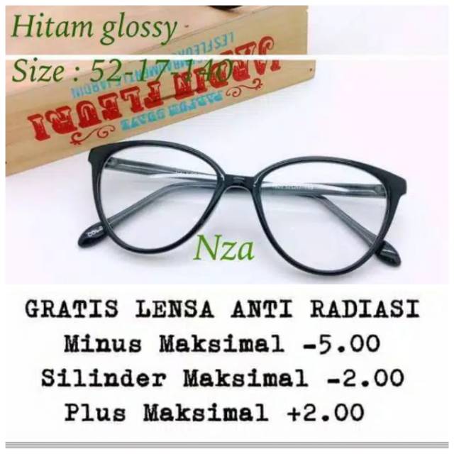 Frame Kacamata Wanita, Kaca mata Anti Radiasi, Kacamata Minus, Kaca mata Fashion Kate Spade Trendy