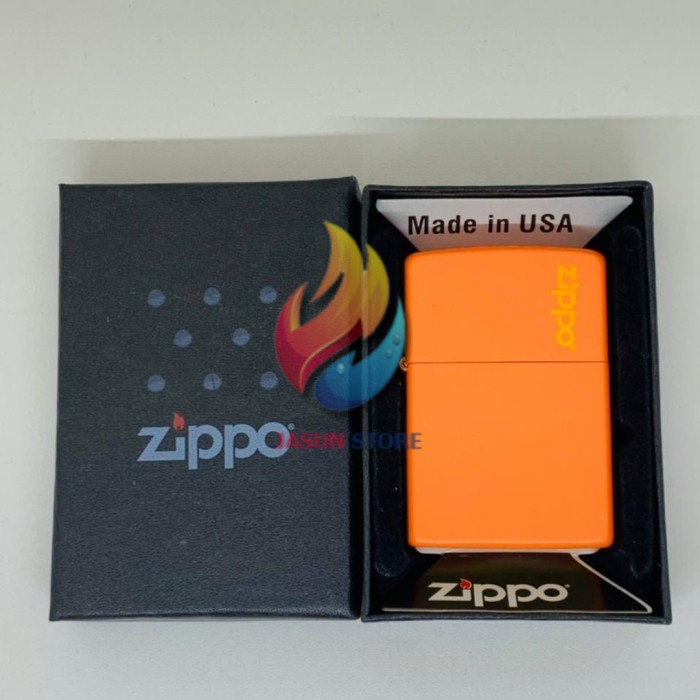 korek Api Zippo mate warna orange