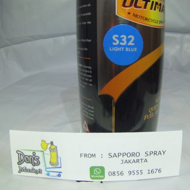 SAPPORO ULTIMATE LIGHT BLUE S32 400ML