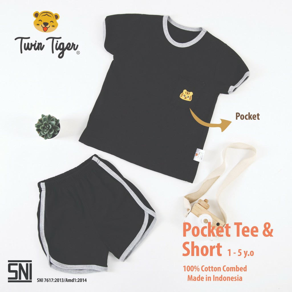 Twin Tiger Pocket Tee &amp; Short