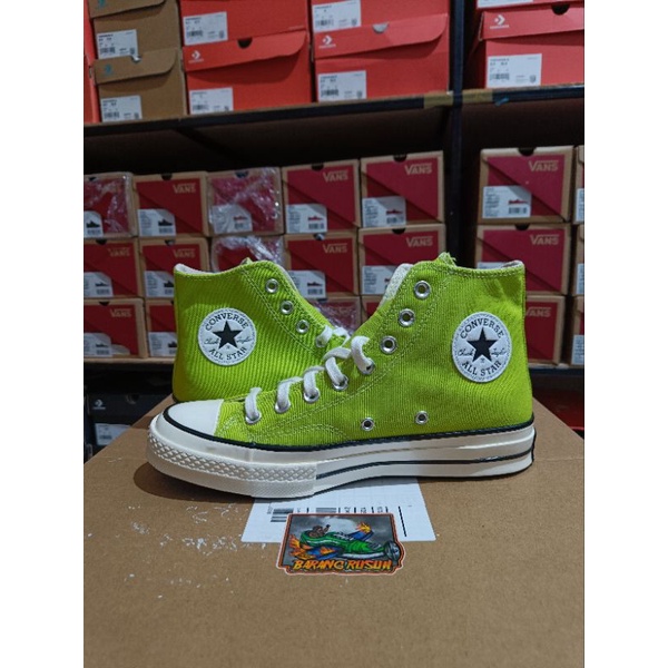 Converse Chuck 70s hi Egret Lime Twist Original Resmi Map