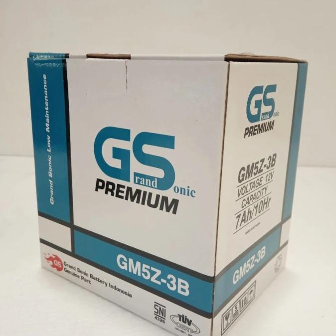 Aki motor Honda Astrea Grand GM5Z -3B kit accu basah Diminati Banget