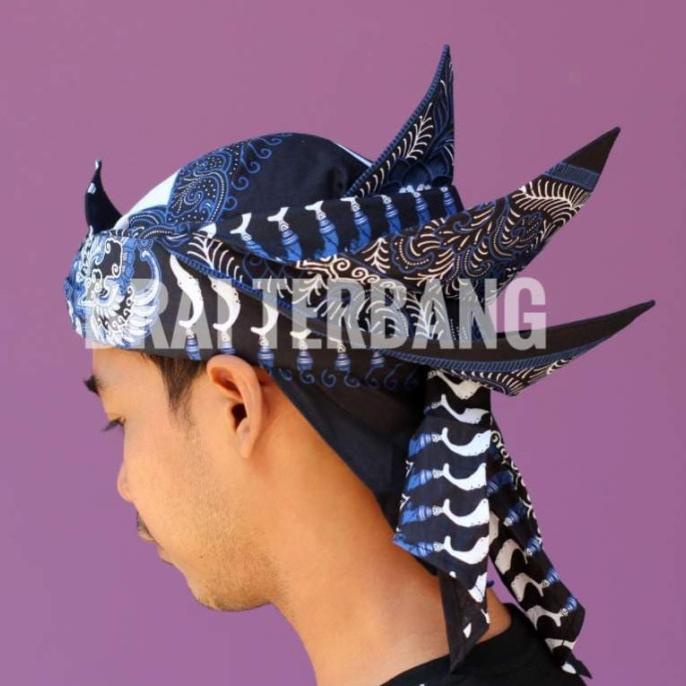 Promo Iket Totopong Sunda Blangkon Sunda Model Merak Ngibing Khas Baduy