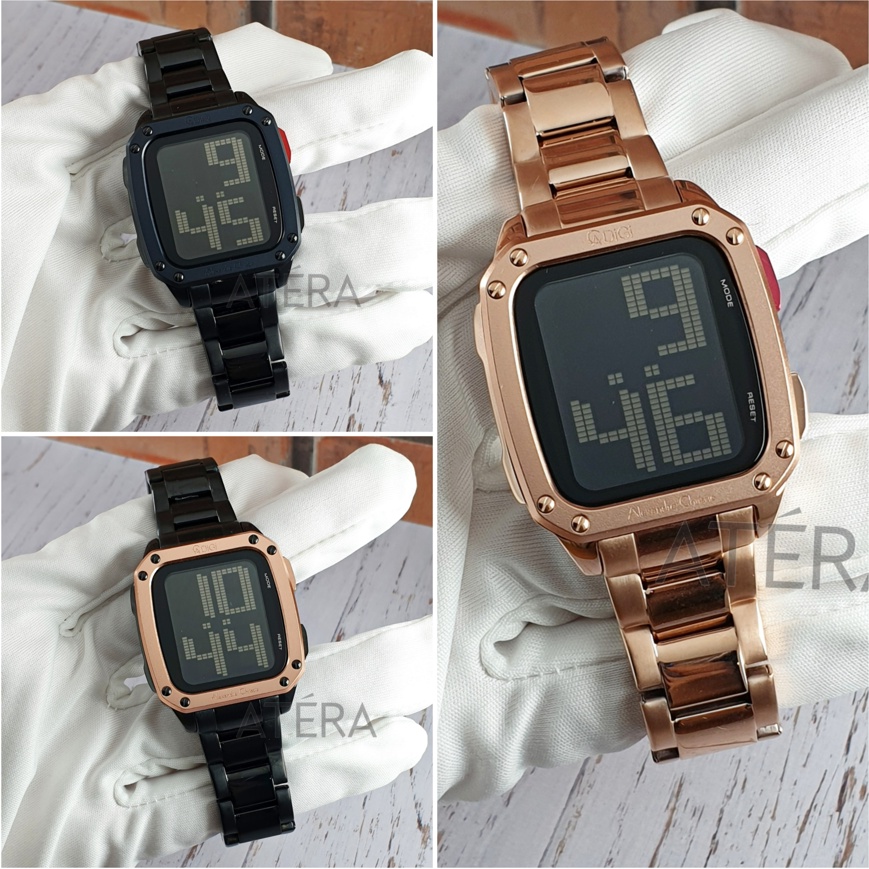 ALEXANDRE CHRISTIE AC 9353 WANITA ORIGINAL/JAM TANGAN CEWEK ALEXANDER AC9353 LH DIGITAL RANTAI PASIR